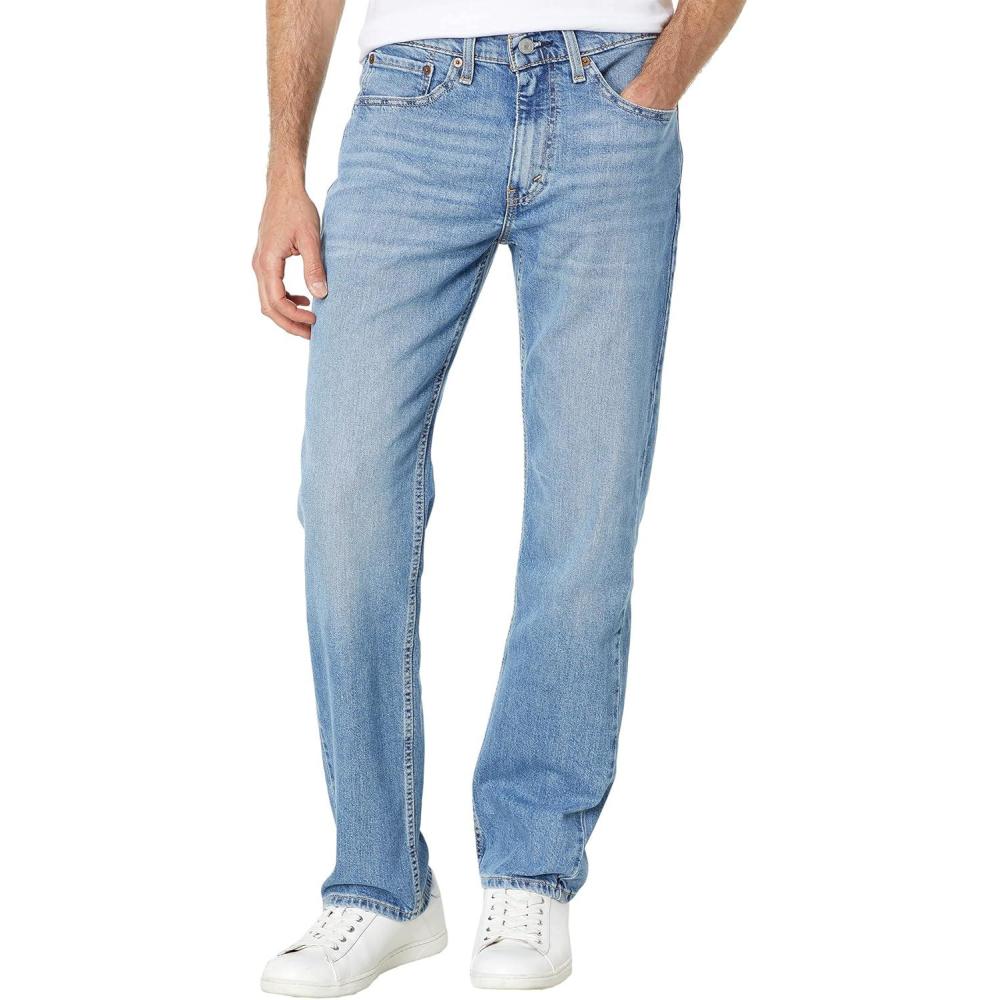 imageLevis Mens 514 Straight Fit Cut Jeans Also available in Big amp TallEveryday Indigo Medium Indigo Advanced Stretch