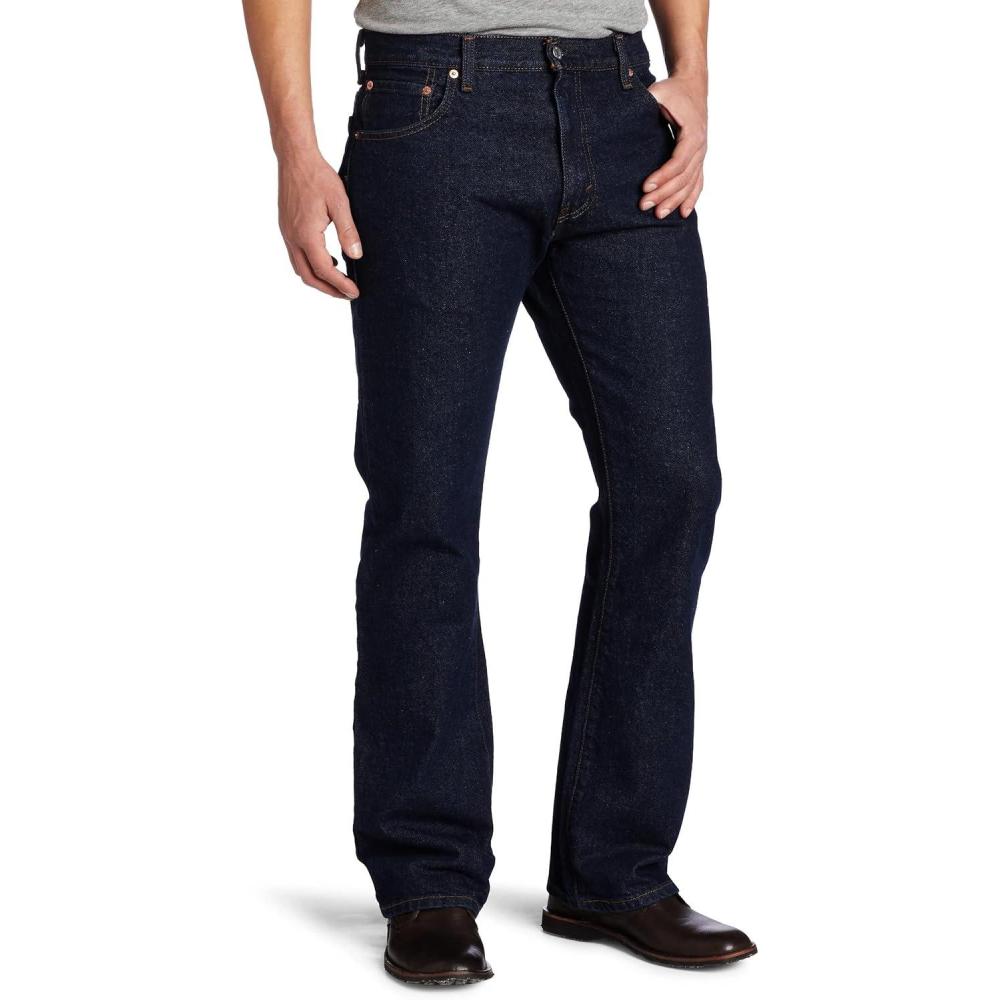 imageLevis Mens 517 Bootcut JeansRinse