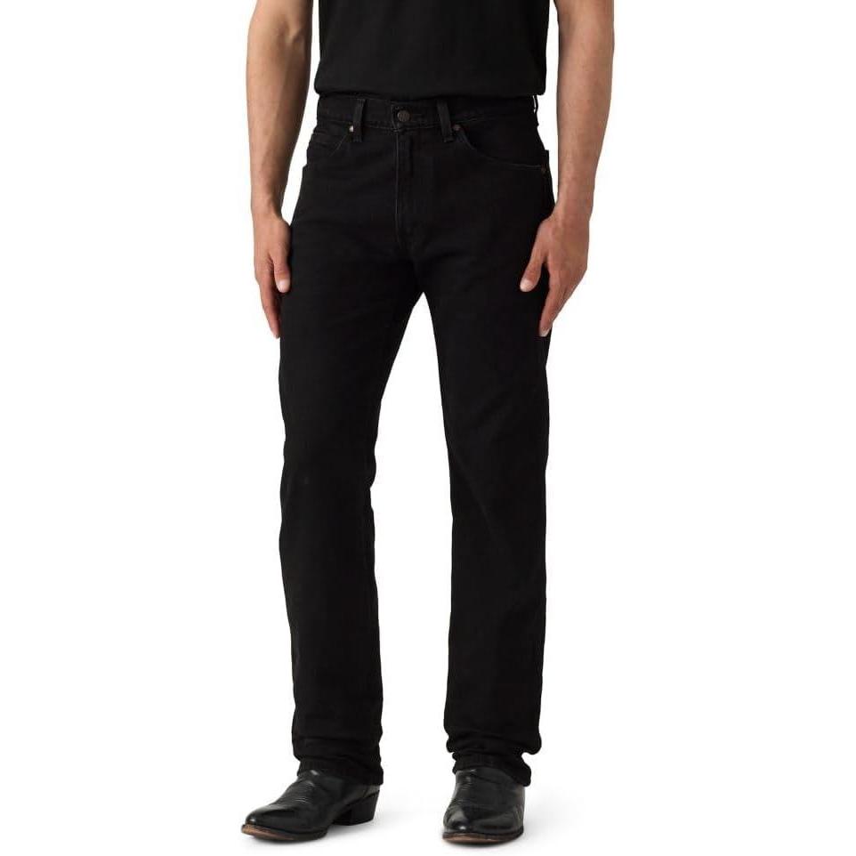 imageLevis Mens 557 Western Straight JeansNew Run the Road Rinse Stretch