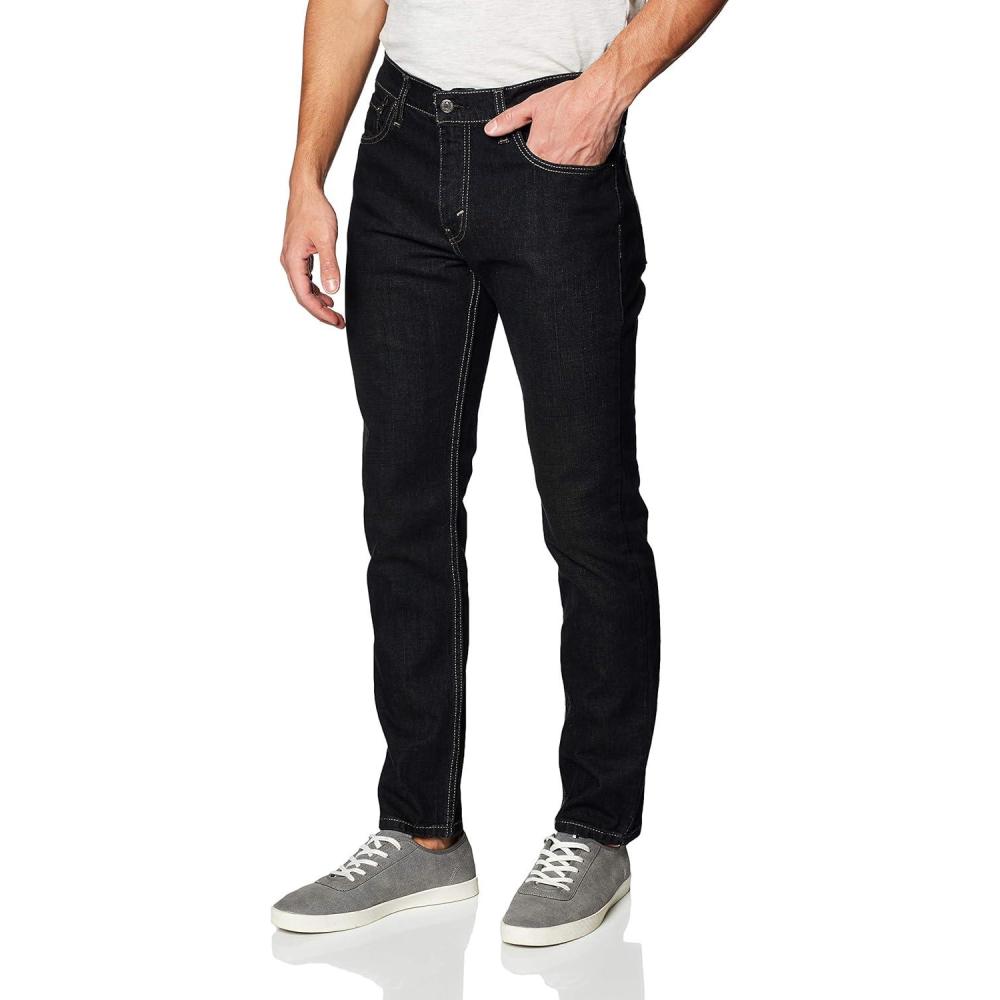 imageLevis Mens 559 Lined PantClean Dark Stretch