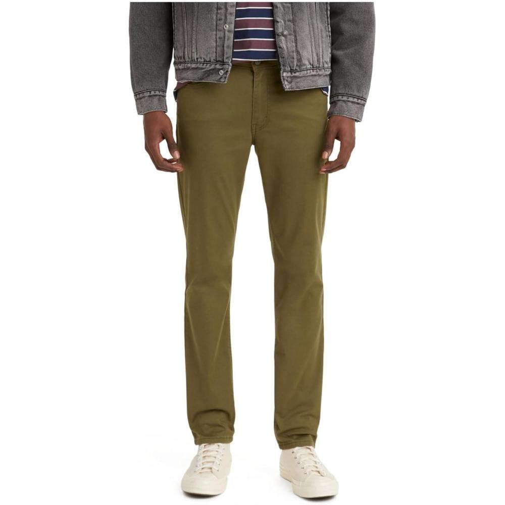 imageLevis Mens 559 Lined PantDark Olive Twill