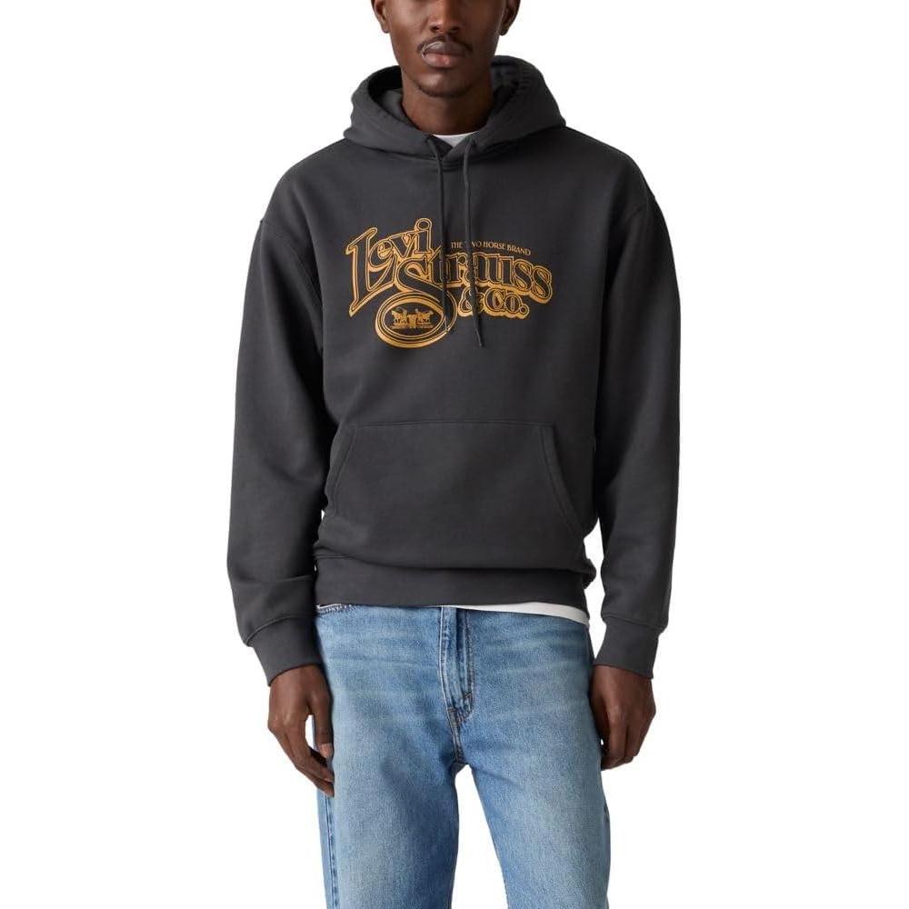 imageLevis Mens Relaxed Graphic Pull Over Also Available in Big amp TallThe Two Horse Brand Phanotm