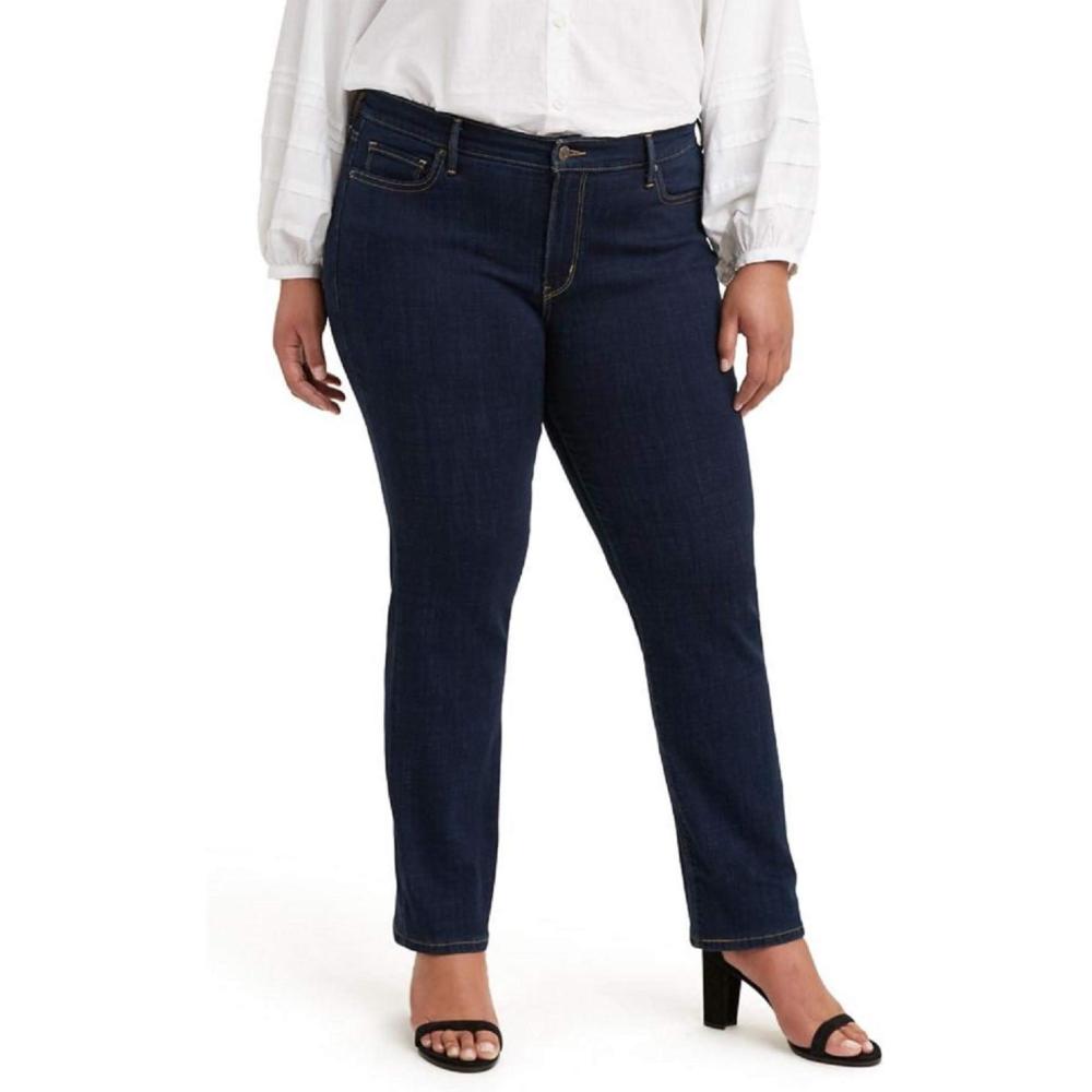 imageLevis Womens Classic Straight Jeans Plus SizeCobalt Dip