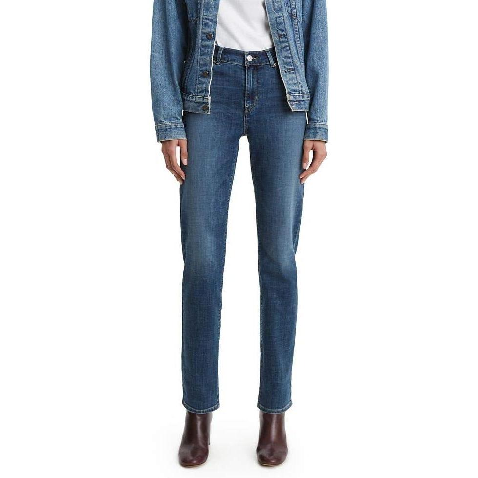 imageLevis Womens Classic Straight Jeans Plus SizeMaui Waterfall