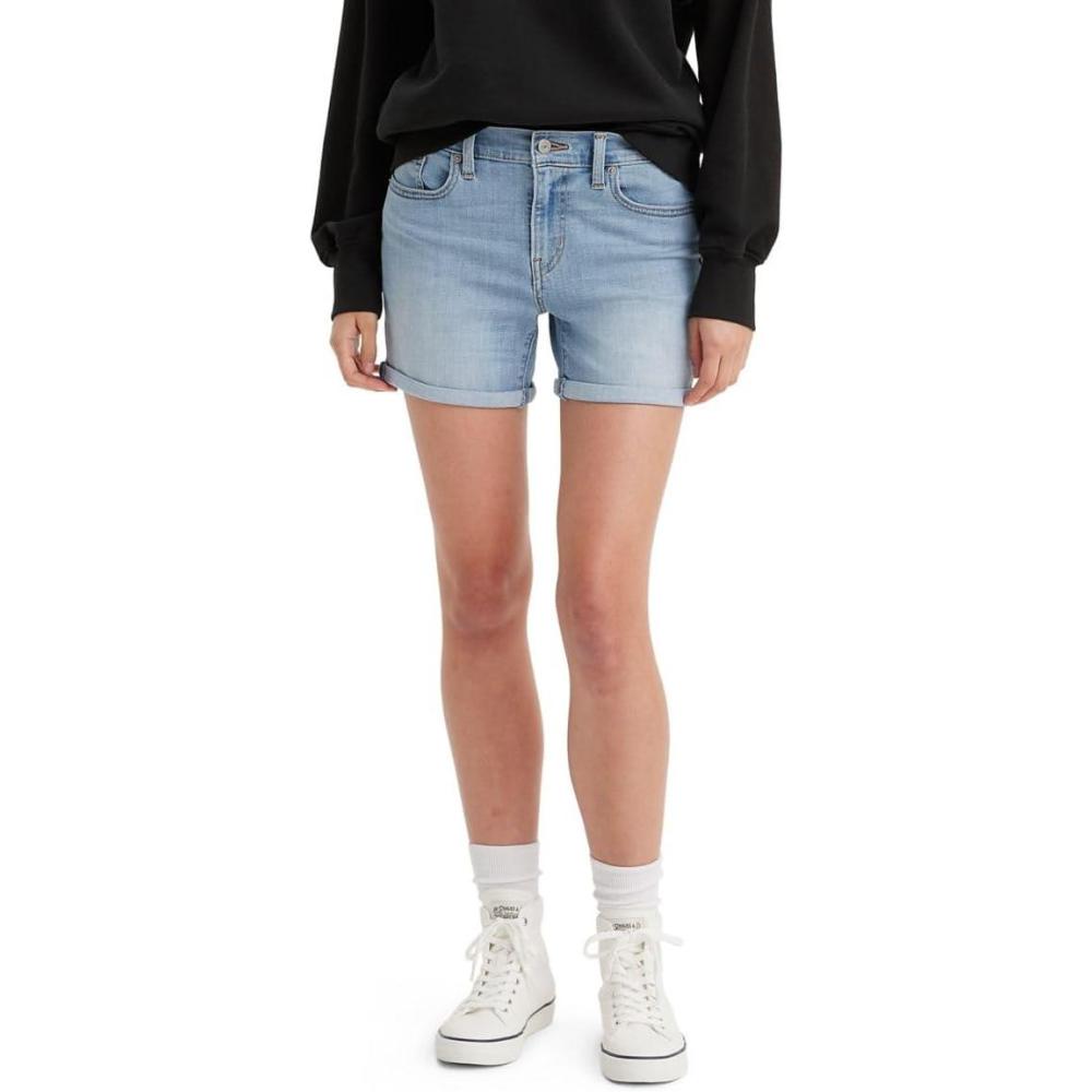 imageLevis Womens MidLength ShortsNew Polar Seas