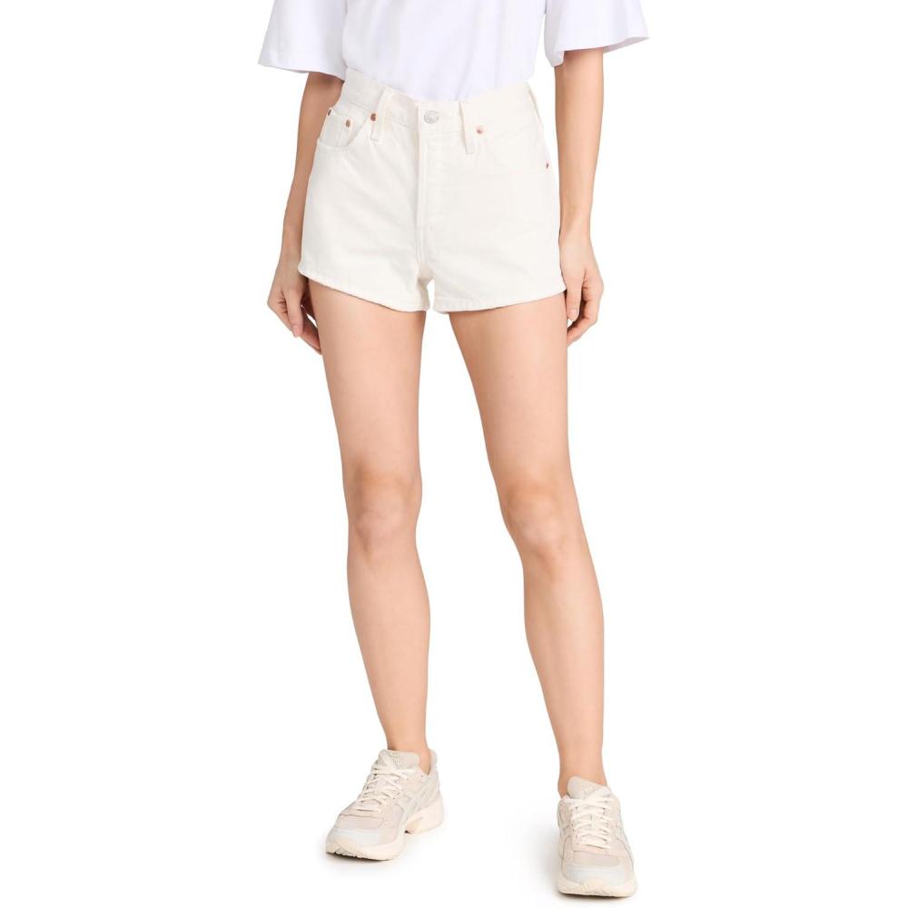 imageLevis Womens Premium 501 Original Shorts Also Available in PlusThe Clean Finish