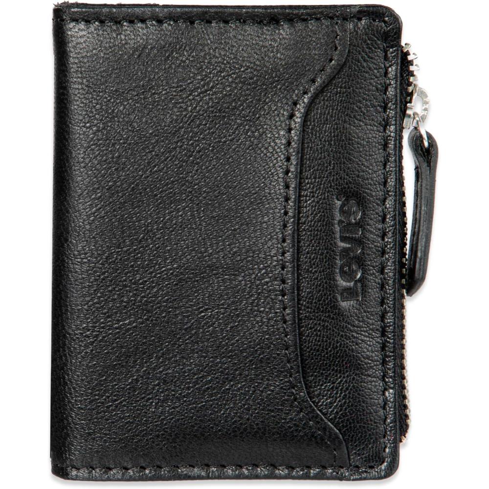 imageLevis mens RFID Slim Everyday Card Case WalletBlack Card Case