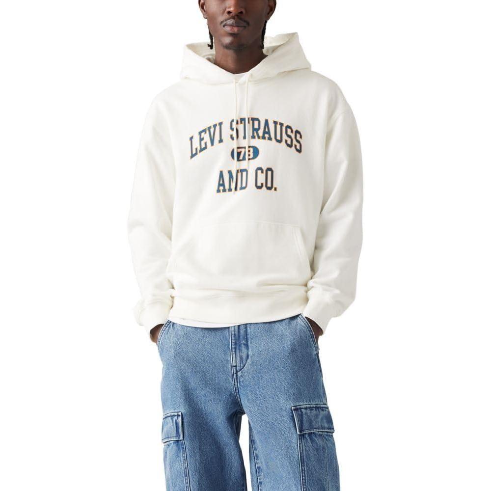 imageLevis mens Relaxed Graphic Hoodie Also Available in Big amp TallEgret