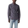 Wesley Micro Plaid Dress Blues