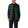 Albany Plaid Dark Green Twill