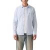 (New) Kayden Stripe Chambray Blue