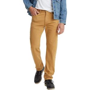 Levi’s Men’s 505 Regular Fit Jeans (Also Available in Big & Tall)(Medal Bronze – Dark Khaki)
