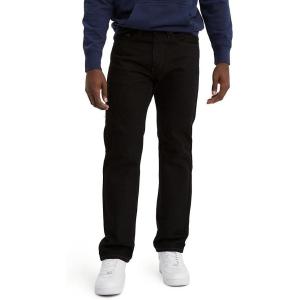 Levi’s Men’s 505 Regular Fit Jeans (Also Available in Big & Tall)((New) Black-discontinued)