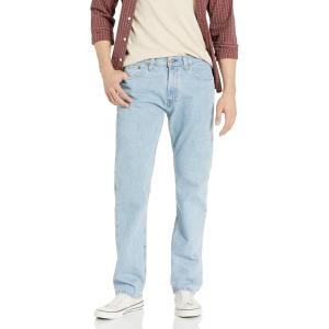Levi’s Men’s 505 Regular Fit Jeans (Also Available in Big & Tall)(Shooting Star Stonewash – Stretch)