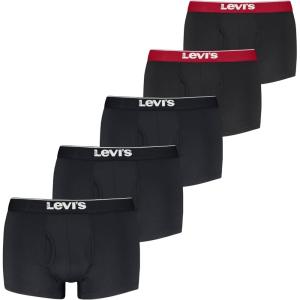 Levi’s Men’s 5-pack Microfiber Trunk, Moisture Wicking, Ultra Soft Feel, Tag-free, 3″ Inseam(Black Combo)
