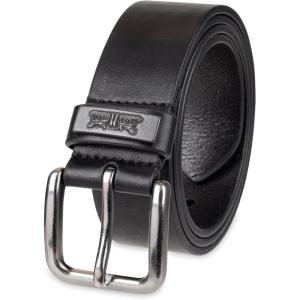 Levi’s Men’s Casual Leather Belt, Classic Strap for Jeans & Everyday Wear(Black Ornament)