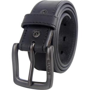 Levi’s Men’s Casual Leather Belt, Classic Strap for Jeans & Everyday Wear(Matte Black)