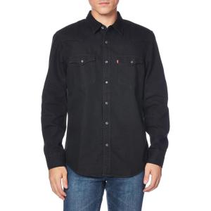 Levi’s Men’s Classic Western Shirt (Also Available in Big & Tall)(Black Rinse)