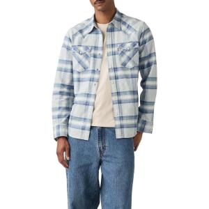 Levi’s Men’s Classic Western Shirt (Also Available in Big & Tall)((New) Aldo Plaid Allure)