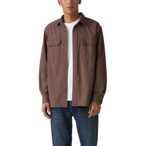 Levi’s Men’s Classic Worker Long Sleeve Shirt(Shopping Bag Twill)