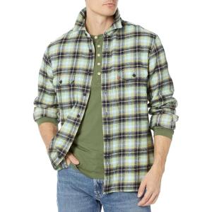 Levi’s Men’s Classic Worker Long Sleeve Shirt(Warm Olive)