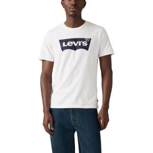 Levi’s Men’s Graphic Tee (Also Available in Big & Tall)(Batwing White)