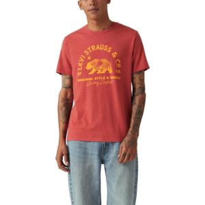 Levi’s Men’s Graphic Tee (Also Available in Big & Tall)(Heritage Americana Bear Baked Apple)