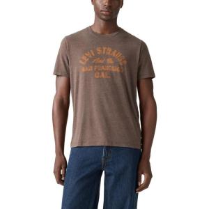 Levi’s Men’s Graphic Tee (Also Available in Big & Tall)((New) Burlap Stack Bracken)
