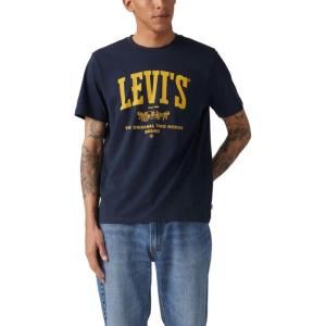Levi’s Men’s Graphic Tee (Also Available in Big & Tall)((New) Logo Navy Blazer)