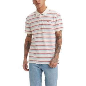 Levi’s Mens Housemark Polo(Kai Stripe Egret)