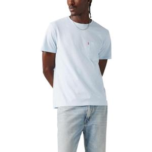 Levi’s Men’s Short Sleeve Classic Pocket Tee (Available in Big)(Niagara Mist Jersey)