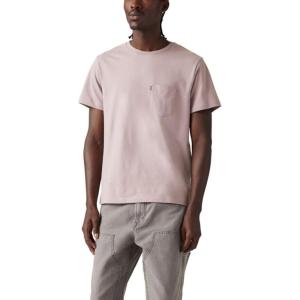 Levi’s Men’s Short Sleeve Classic Pocket Tee (Available in Big)(Purple Dove Jersey)