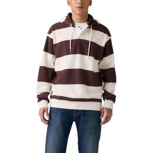 Levi’s Men’s Thermal Rugby Hoodie((New) Varsity Andorra)