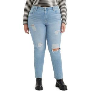 Levi’s Women’s 724 High Rise Straight Jeans (Plus Size)(House Lights)