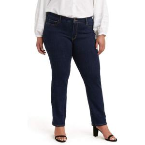 Levi’s Women’s Classic Straight Jeans (Plus Size)(Cobalt Dip)