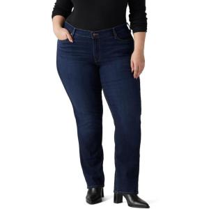 Levi’s Women’s Classic Straight Jeans (Plus Size)(Cobalt Haze)