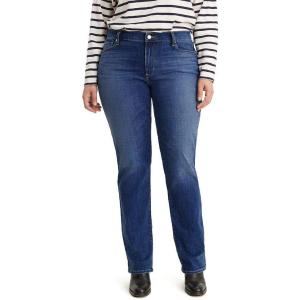 Levi’s Women’s Classic Straight Jeans (Plus Size)((New) Lapis Dark Horse)