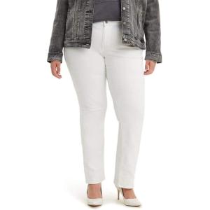 Levi’s Women’s Classic Straight Jeans (Plus Size)(Simply White)