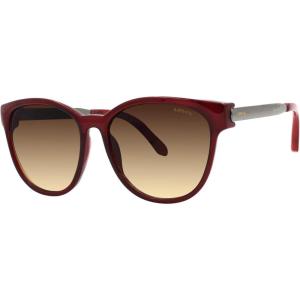 Levi’s Women’s Female Sunglass Style LEV104W Rectangular, Burgundy/Brown Gradient, 56mm, 16mm