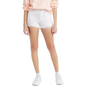 Levi’s Women’s High Rise Shorts((New) Weathered White)