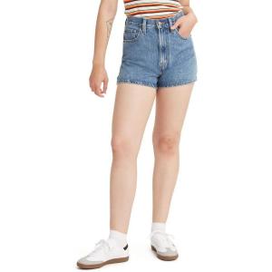 Levi’s Women’s High Waisted Mom Shorts (Also Available in Plus)(Amazing – Medium Indigo)
