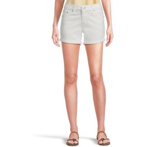 Levi’s Women’s Mid-Length Shorts((New) Chalk White)