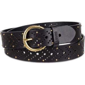 Levi’s Women’s Multi-Perforate Fully Adjustable Casual Belt for Jeans, Trousers and Dresses(Black)