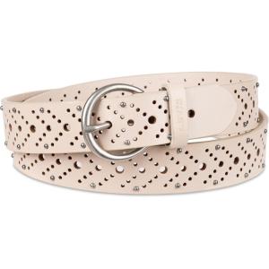 Levi’s Women’s Multi-Perforate Fully Adjustable Casual Belt for Jeans, Trousers and Dresses(Wheat)