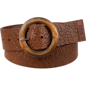 Levi’s Women’s Western Inspired Fashion Belts for Jeans, Trousers and Dresses(Tan)