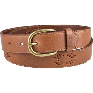 Levi’s Women’s Western Inspired Fashion Belts for Jeans, Trousers and Dresses(Tan Lace)