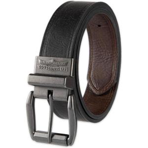 Levi’s mens Reversible Casual Jeans Belt(Black/Brown Laminate)
