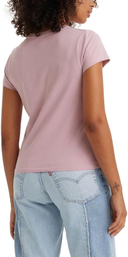 imageLevis Womens Perfect Graphic Tee ShirtNew Starry Night Keepsake Lilac