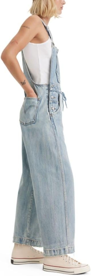 image:imageLevis Womens Apron Overall JeansNew Not in the Mood Stone