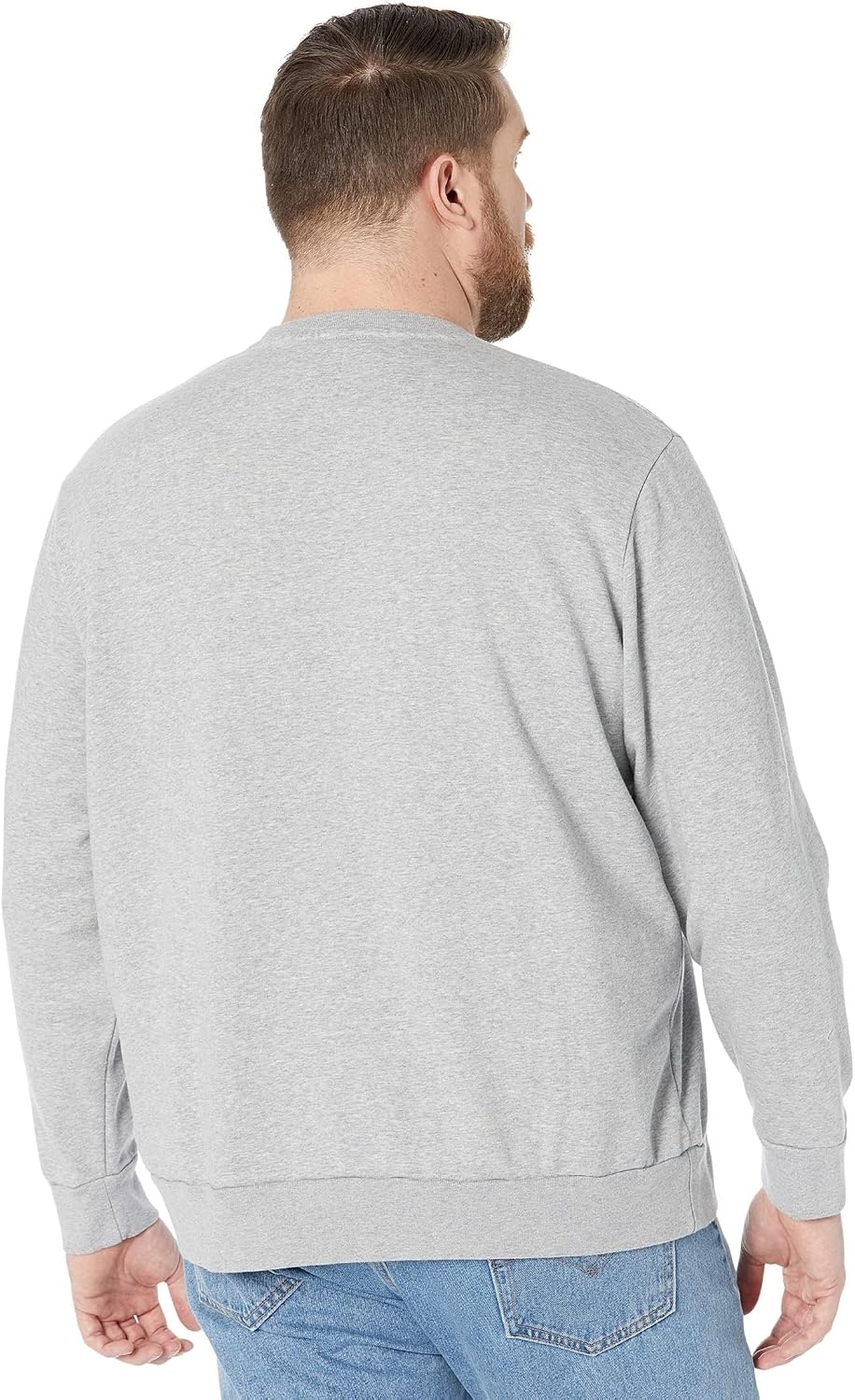 image:imageLevis mens Graphic Crewneck SweatshirtHeather Gray Fleece